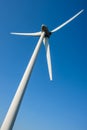 Close up of a wind turbine Royalty Free Stock Photo