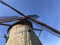 Close up from the windmill in Uelsen Royalty Free Stock Photo