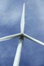 Close up of a windturbine Royalty Free Stock Photo