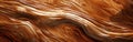 Close Up of a Wood Grain Pattern Royalty Free Stock Photo