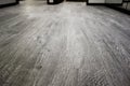 Close-up of a wood laminate floor in a new house Royalty Free Stock Photo