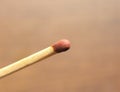 Close up of wood match stick Royalty Free Stock Photo