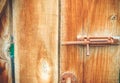 Close-up of the wood texture. Vertical lines on the door. Natural drawing on a wood background. Carpenter`s work