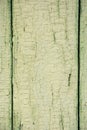 Close-up wooden painted board. Old cracked paint. Texture background, light green, mint color. Royalty Free Stock Photo