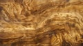 Close Up of Wooden Surface With Wavy Lines Royalty Free Stock Photo