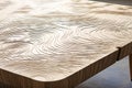 Close Up of Wooden Table Top Royalty Free Stock Photo