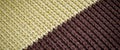 Brown knitting wool, texture backgrounds. Royalty Free Stock Photo