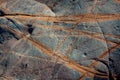 Close-up worn textured stone surface background