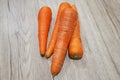 close-up wortel di atas meja Royalty Free Stock Photo