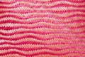 Close up woven bamboo pattern handbags and basketry passing on the community indentity Royalty Free Stock Photo