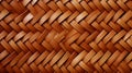 A close up of a woven basket