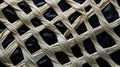 A close up of a woven fabric