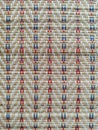 Close up of woven mat texture background. Basketwork pattern. Royalty Free Stock Photo