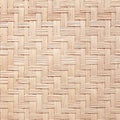 Close up woven reed pattern for background Royalty Free Stock Photo