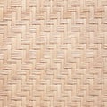 Close up woven reed pattern for background Royalty Free Stock Photo