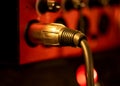 Close up of a XLR plug