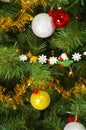 Close up xmas tree III Royalty Free Stock Photo