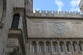 Close up of Yale University Art Gallery clock