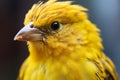 Close up of Yellow Canary bird