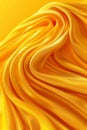 A close up of a yellow fabric with some wavy lines, AI