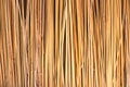 Close up of yellow striped straw texture as background Royalty Free Stock Photo