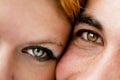 Close-up of a young couple Royalty Free Stock Photo