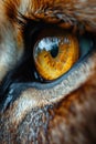 Close-up of a young lioness's face and eyes