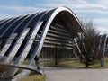 Close-up of Zentrum Paul Klee, Bern, Switzerland Royalty Free Stock Photo