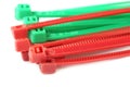 Close up of zip tie Royalty Free Stock Photo