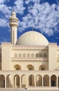 Close view of Al Fateh Mosque, looking towards NW