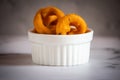 Close view of andhra ring murukku which is a popular south indian savoury. Indian sweet and savoury prepared during festivals