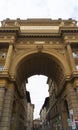 Close view of Arcone in Piazza della Signoria in Florence Italy Royalty Free Stock Photo