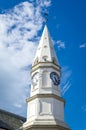 Close view of Campbeltown clock tower