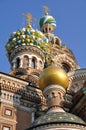 Close view of Church in Russia