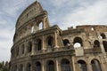 Close view of the Colosseum, Rome Royalty Free Stock Photo