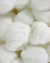Close View Cotton Balls Royalty Free Stock Photo