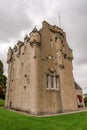 A close view of Crathes Castle near Banchory, Scotland Royalty Free Stock Photo