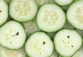 Close View Cucumbers Royalty Free Stock Photo