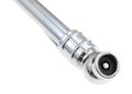 Close view of the end of a tire gauge Royalty Free Stock Photo