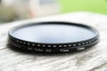Close view of a fader lens Royalty Free Stock Photo