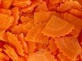Close view of fresh organic, Slice carrot Royalty Free Stock Photo