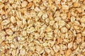 Close view of granola cereal