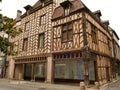 Half-timbered house called âAbrahamâs houseâ in the town of Sens