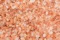 Close view of Himalayan pink salt.