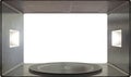Microwave Interior Royalty Free Stock Photo
