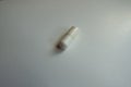 Close view of magnesium citrate capsule