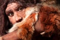 Neanderthal expression Royalty Free Stock Photo