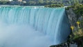Close view of Niagara Falls from Canadian side. Royalty Free Stock Photo