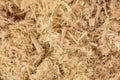 Close view of a portion of shredded slippery elm bark