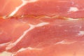 Close view of prosciutto ham